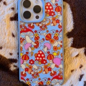 Colorful Mushroom Pattern Phone Case